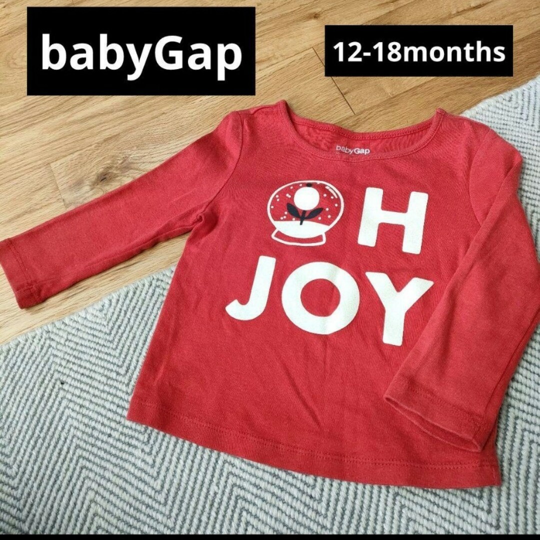 babyGAP(ベビーギャップ)のbabyGap（ベビーギャップ）トップス　12-18months　80サイズ キッズ/ベビー/マタニティのベビー服(~85cm)(シャツ/カットソー)の商品写真