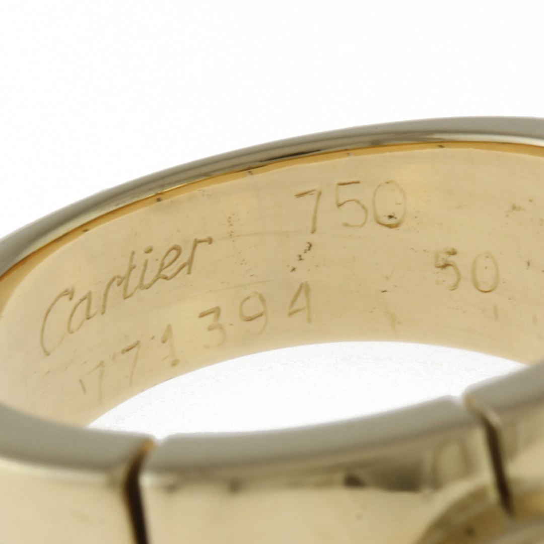 カルティエ CARTIER パンテール #50 リング 指輪 9.5号 18金 K18ゴールド サファイア レディース