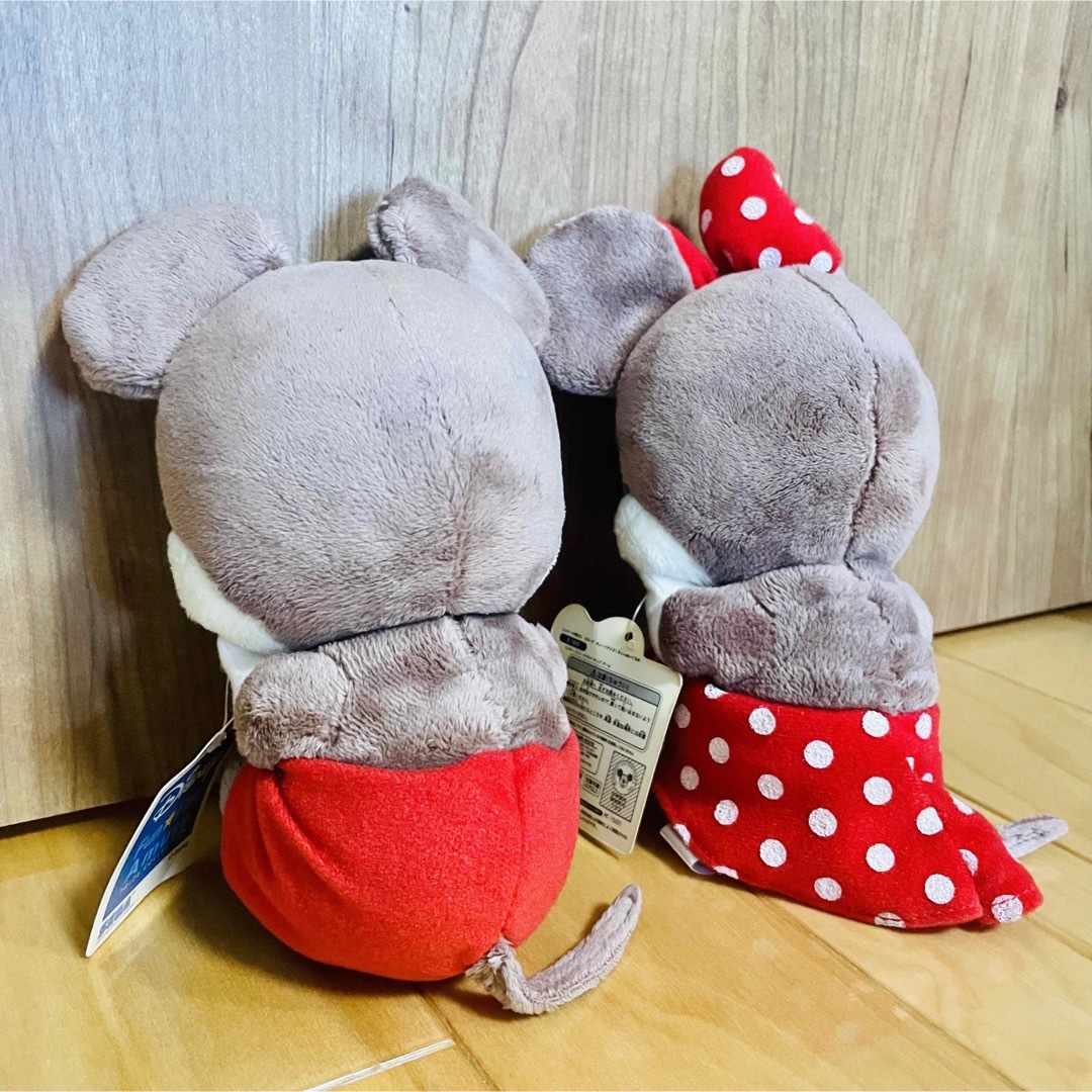 Disney(ディズニー)のミッキー　ミニー　ぬいぐるみ　ディズニー　キャラクター　ミッキーマウス エンタメ/ホビーのおもちゃ/ぬいぐるみ(キャラクターグッズ)の商品写真