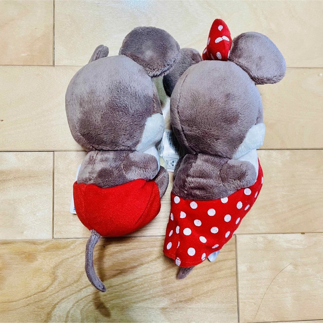 Disney(ディズニー)のミッキー　ミニー　ぬいぐるみ　ディズニー　キャラクター　ミッキーマウス エンタメ/ホビーのおもちゃ/ぬいぐるみ(キャラクターグッズ)の商品写真