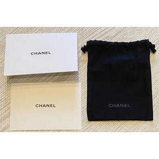 シャネル(CHANEL)のシャネル CHANEL ノベルティ 巾着袋 ポーチ メッセージカード 封筒(その他)