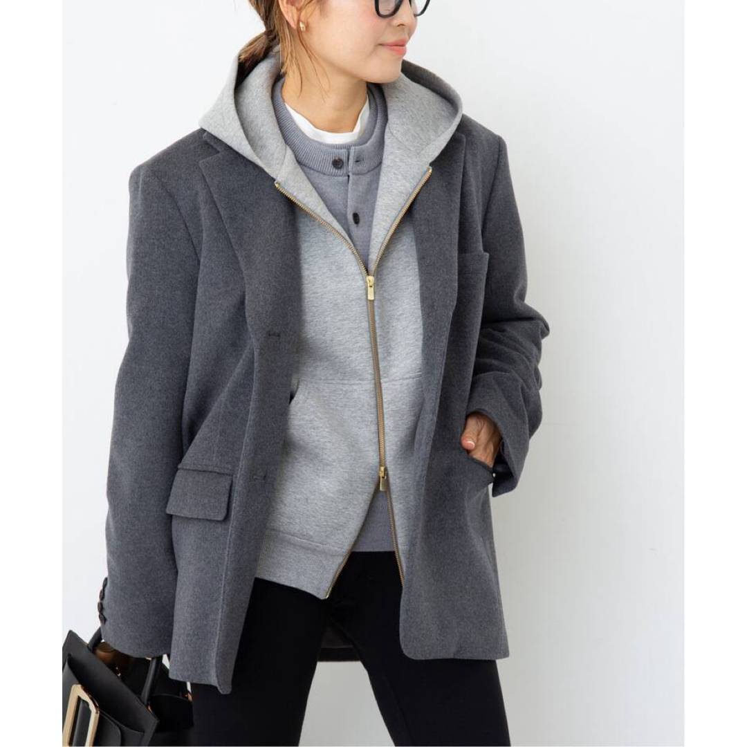 Deuxieme Classe☆新品 Oversized ジップ フーディー