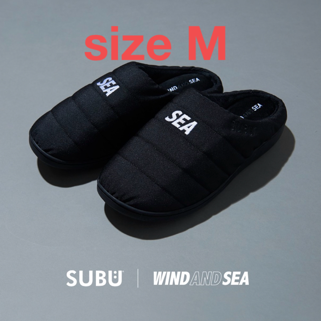 WIND AND SEA(ウィンダンシー)のSUBU X WDS NANNEN SANDAL / BLACK メンズの靴/シューズ(サンダル)の商品写真