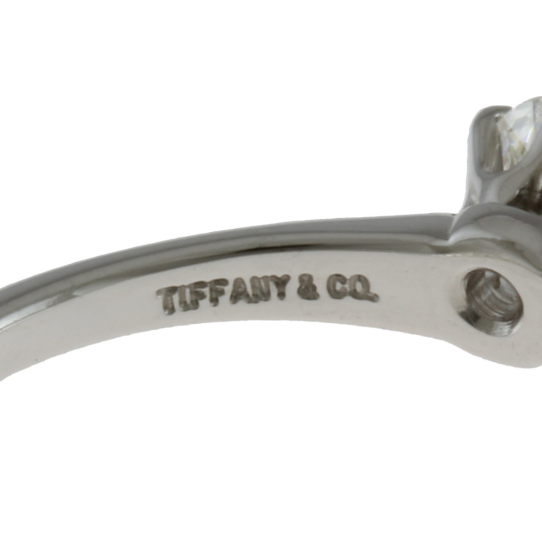 ティファニー TIFFANY&Co. ソリティア リング 指輪 9号 Pt950プラチナ ダイヤモンド レディース