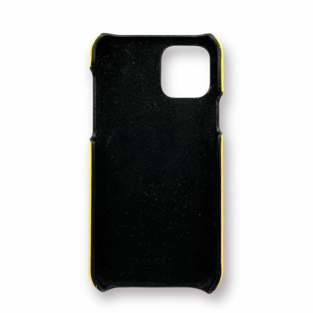 良品】FENDI iPhone11 PRO カバー ケース ロゴ イエロー iPhone 良品】FENDI iPhone11 PRO カバー ケース ロゴ イエロー iPhone