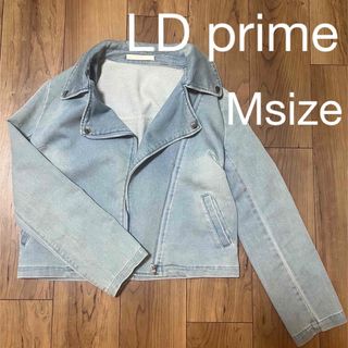 エルディープライム(LD prime)のLD prime 上着　ジーンズ生地　M(ライダースジャケット)