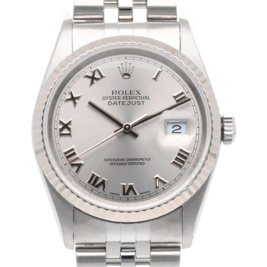 ロレックス ROLEX デイトジャスト オイスターパーペチュアル 腕時計 時計 ステンレススチール 16234 メンズ 中古 | フリマアプリ ラクマ