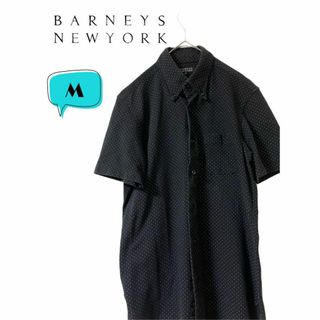 バーニーズニューヨーク(BARNEYS NEW YORK)のBARNEYS NEW YORK バーニーズ ニューヨーク BD水玉シャツ　M(シャツ)