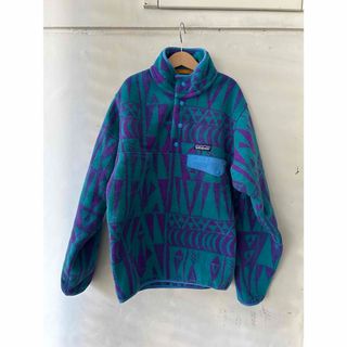 パタゴニア(patagonia)の最終価格🪼❄️patagonia synchilla snap T fish🐡.(ブルゾン)