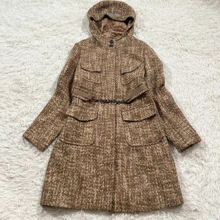 ✨新品✨ 'S Max Mara ツイード ロングコート アルパカ モヘヤ 42