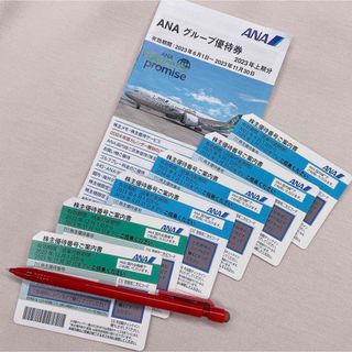 エーエヌエー(ゼンニッポンクウユ)(ANA(全日本空輸))のANA 株主優待　冊子　6枚セット　全日空　優待券(航空券)