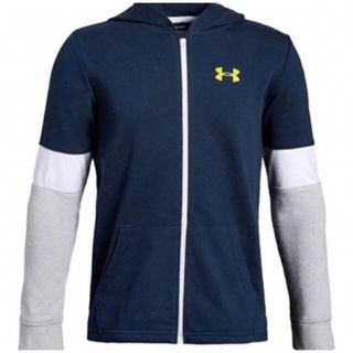 アンダーアーマー(UNDER ARMOUR)の送料無料 新品 underarmour UA ライバルテリー フルジップ 140(ジャケット/上着)