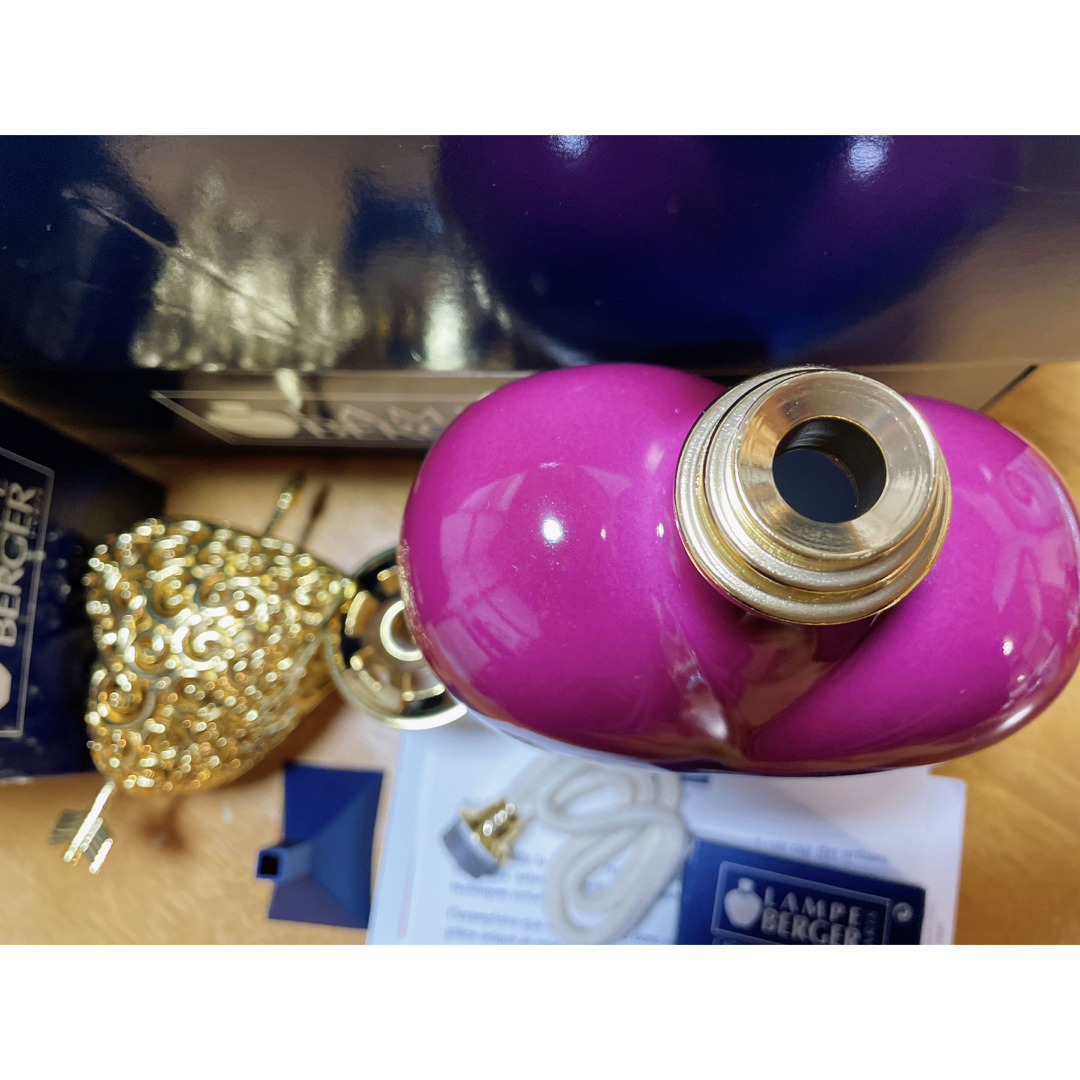 LAMPE BERGER - 【新品未使用】ランプベルジェ ダブルハートの通販 by