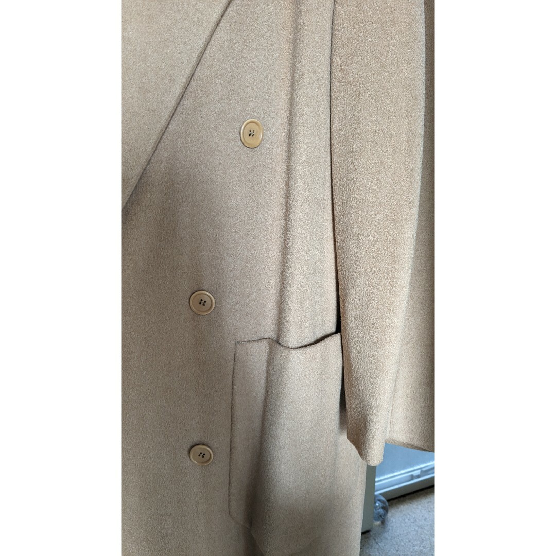 アルマーニ　ウールロングコート メンズのジャケット/アウター(チェスターコート)の商品写真