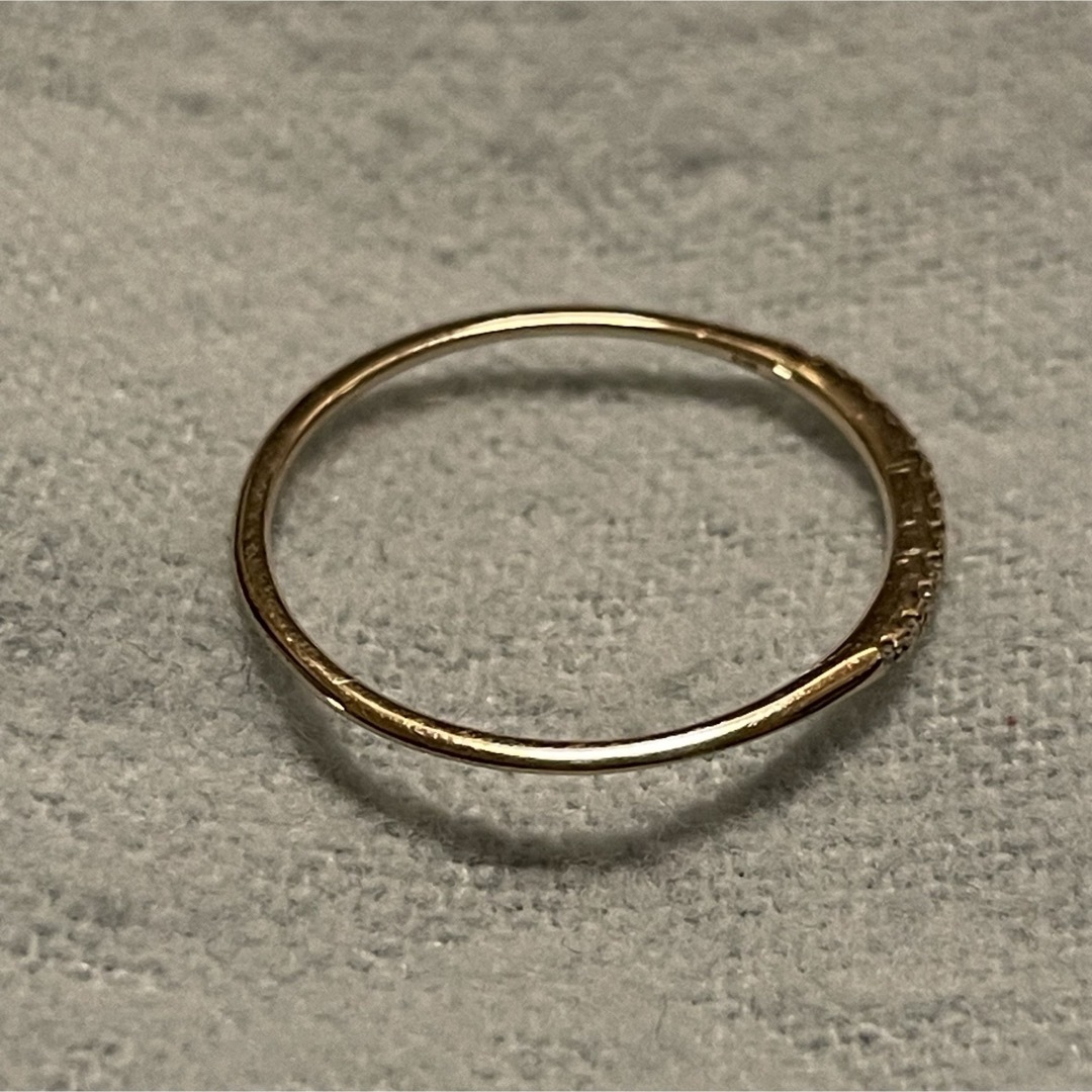 Lilas(リラ)のLilas ダイヤエタニティースリムリング K10 レディースのアクセサリー(リング(指輪))の商品写真