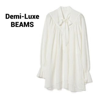 Demi-Luxe BEAMS SEEALL/バルーンスリーブ　クラシックシャツ