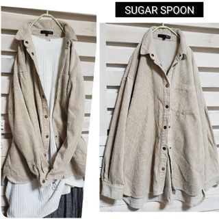 シュガースプーン(Sugar spoon)のSUGAR SPOON/秋冬素材xシャツジャケット(その他)