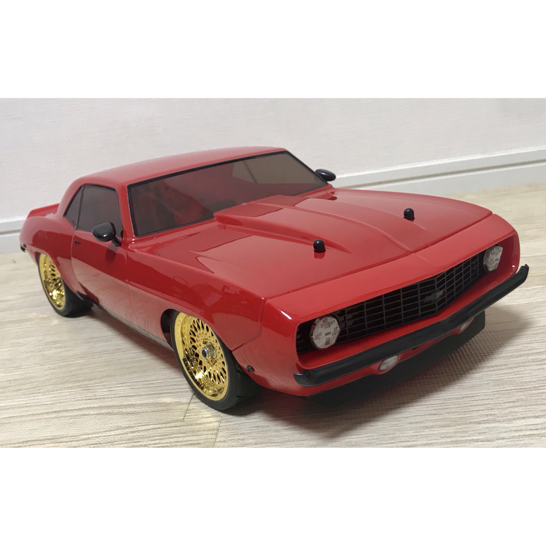 Losi ‘69 シボレー カマロ V100 RTR カスタムホイール付 未走行 エンタメ/ホビーのおもちゃ/ぬいぐるみ(ホビーラジコン)の商品写真