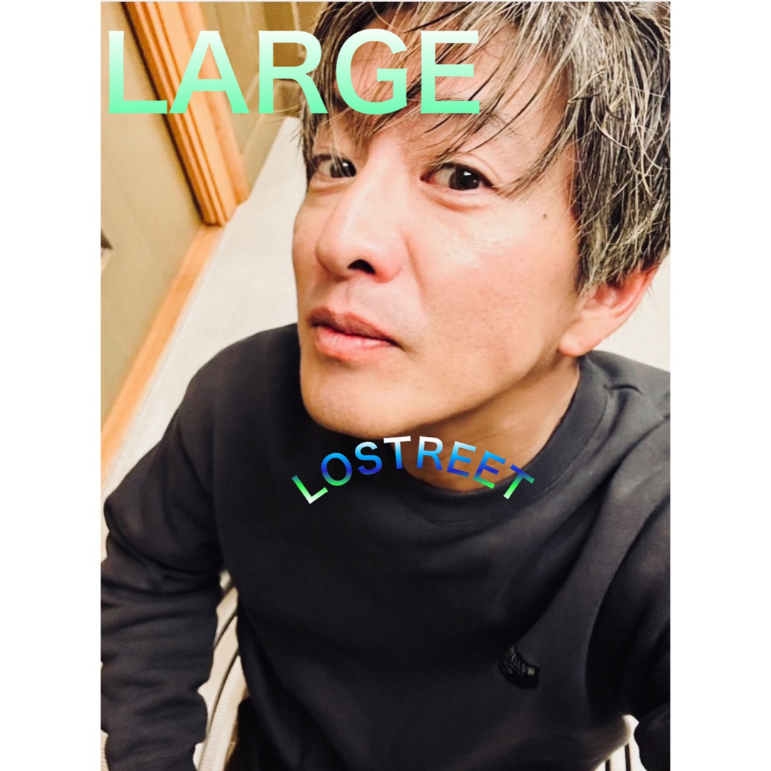 RATS - 【木村拓哉さん着用】RATS CREW NECK SWEAT LARGEの通販 RATS - 【木村拓哉さん着用】RATS CREW NECK SWEAT LARGEの通販