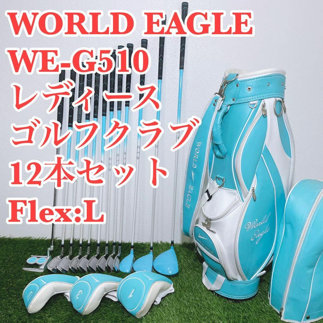 WORLD EAGLE レディースゴルフ flex L 12本セット