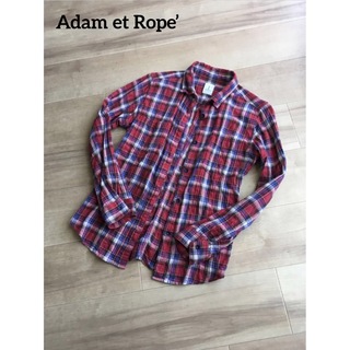 Adam et Rope' - ADAM ET ROPE' FEMME リネンライクブラウススカート ...