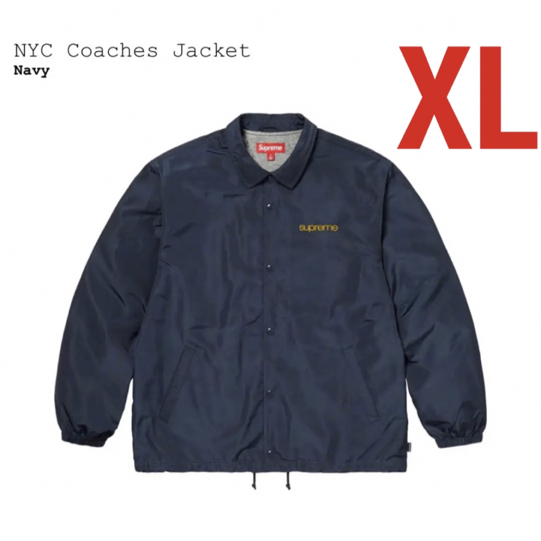 ナイロンジャケット23AW Supreme NYC Coaches Jacket Navy XL