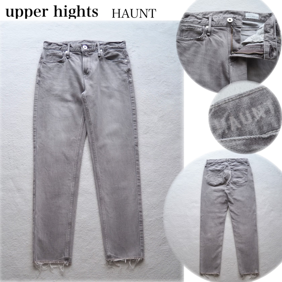 upper hights(アッパーハイツ)のupperhights HAUNT別注 THE STELLA グレージュ 24 レディースのパンツ(デニム/ジーンズ)の商品写真