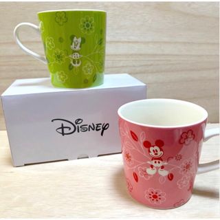 ディズニー(Disney)の新品未使用‬♡ディズニーキャラクター ディナーウェアシリーズ　マグカップ(グラス/カップ)