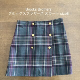 ブルックスブラザース(Brooks Brothers)のBrooks Brothers ブルックスブラザーズ チェック スカート 130(スカート)