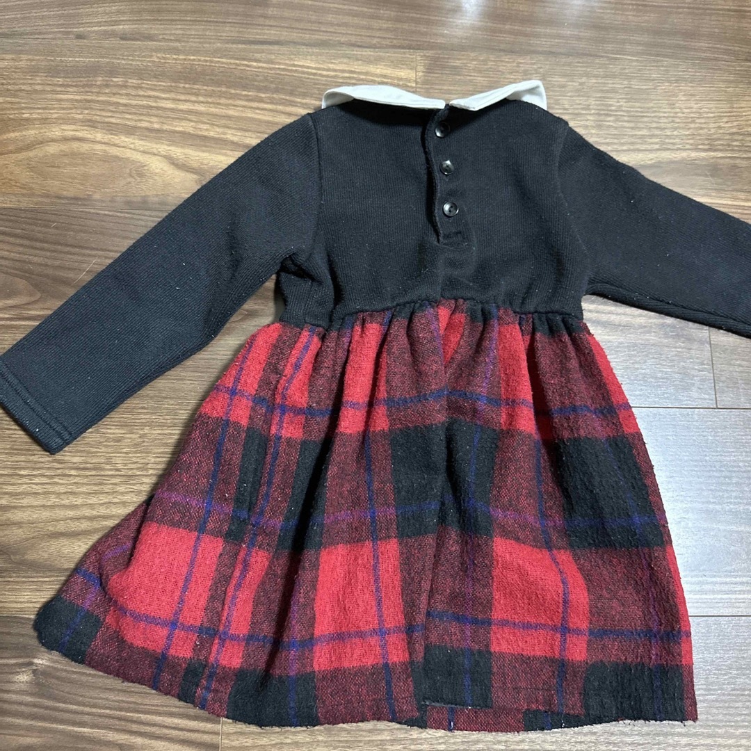 petit main(プティマイン)のプティマイン  ワンピース　100サイズ キッズ/ベビー/マタニティのキッズ服女の子用(90cm~)(ワンピース)の商品写真