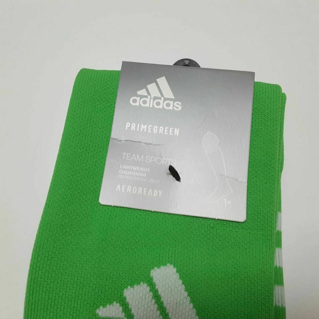 adidas(アディダス)のアディダス adidas サッカー セミソーラーライム メンズ GU0863 メンズのレッグウェア(ソックス)の商品写真