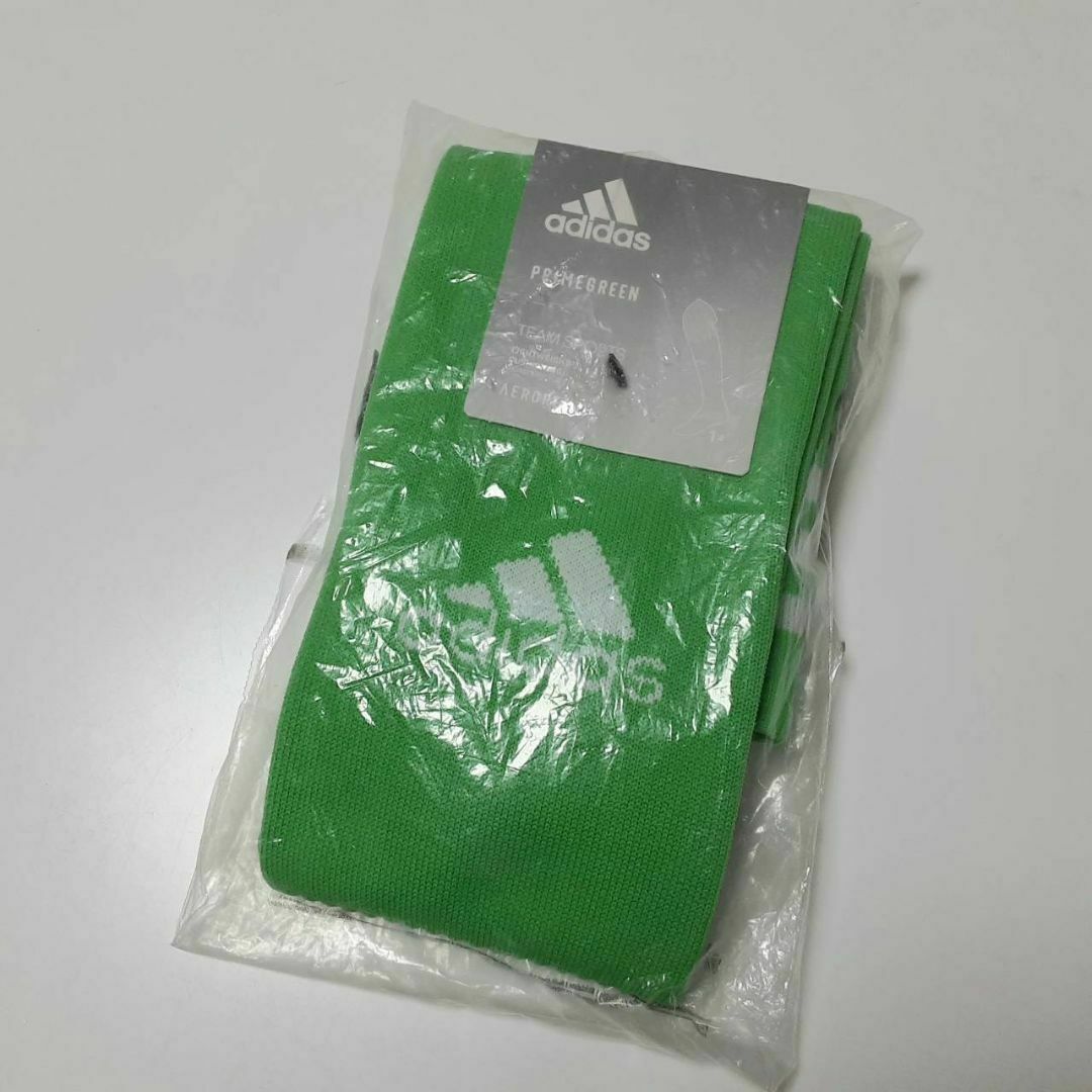 adidas(アディダス)のアディダス adidas サッカー セミソーラーライム メンズ GU0863 メンズのレッグウェア(ソックス)の商品写真