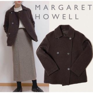 旧タグ 美品【MARGARET HOWELL】ウール コート