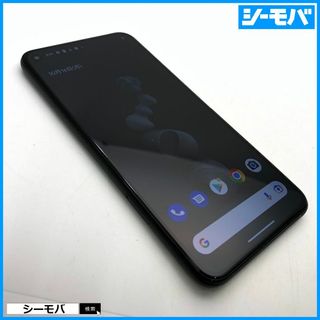 グーグル(Google)の1115 SIMフリー Google Pixel 5 128GB ブラック美品(スマートフォン本体)