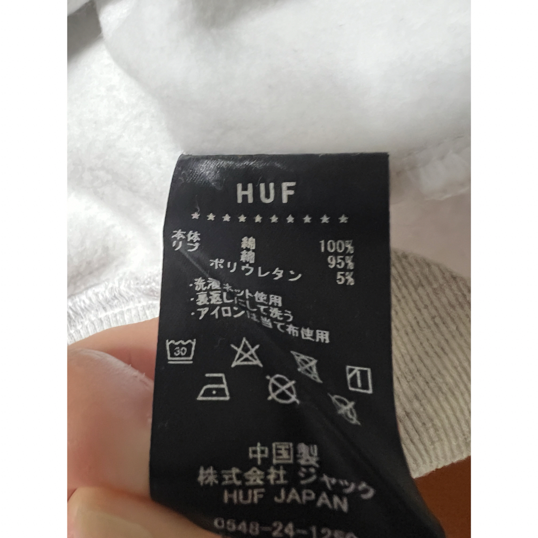 HUF(ハフ)のyummy様専用！HUF ＜ハフ＞ / FOREVER TORCH ハーフジップ メンズのトップス(スウェット)の商品写真