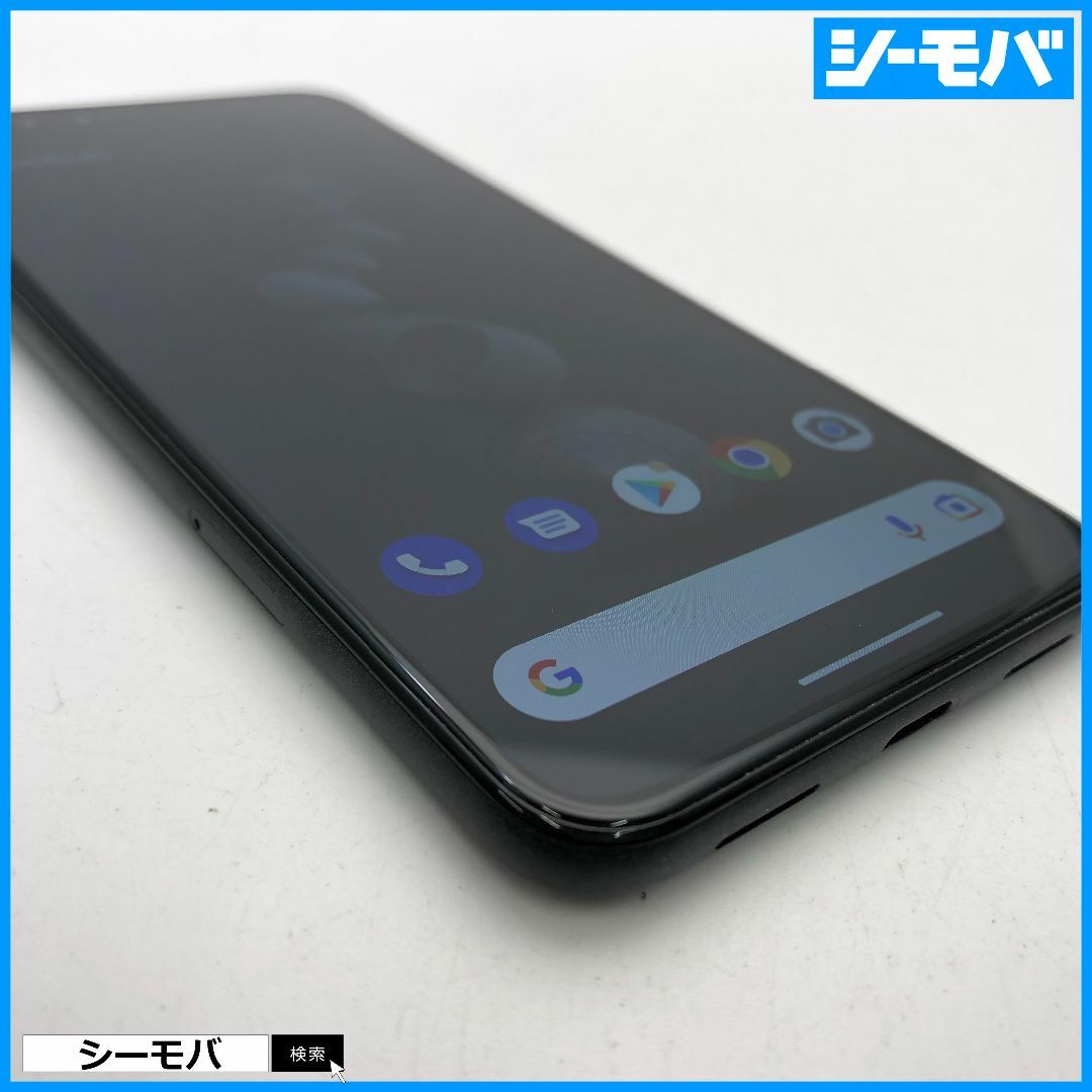 Google(グーグル)の1118 SIMフリー Google Pixel 5 128GB ブラック美品 スマホ/家電/カメラのスマートフォン/携帯電話(スマートフォン本体)の商品写真