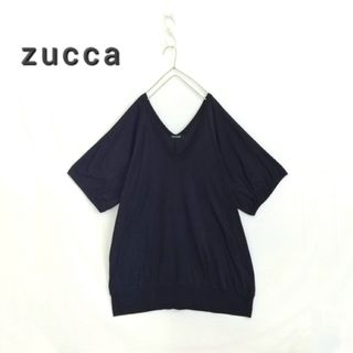 zucca チュニック ワンピ 水玉 黒