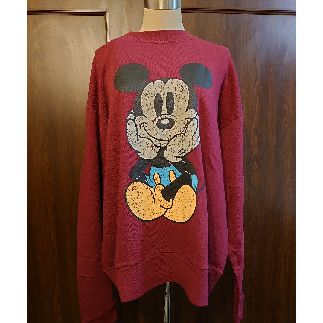 【セール】ボルドー 新品THE SHINZONE MICKEY SWEAT