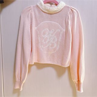 ベリーブレイン　　Crocheted frill Knit P/O