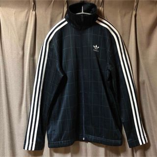 希少6XL adidas/アディダス トラックジャケット トレフォイル オレンジ