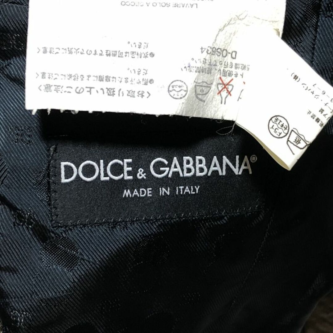 DOLCE&GABBANA(ドルチェアンドガッバーナ)のドルチェ＆ガッバーナ レイヤード ウールヘリンボーン ツイードジャケット 44 メンズのジャケット/アウター(テーラードジャケット)の商品写真