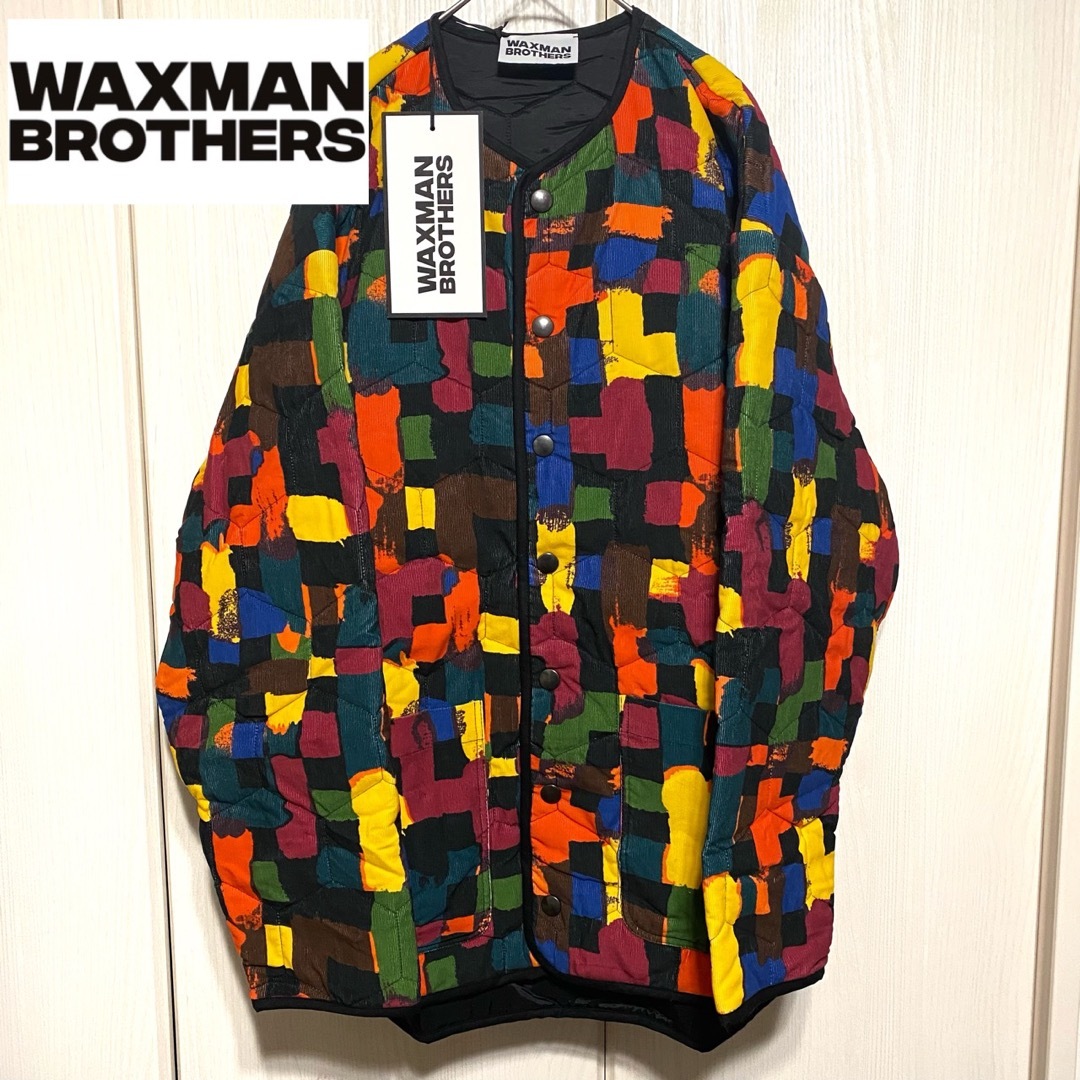 【美品・訳アリ・ヘビロテ】WAXMAN BROTHERS キルト ジャケットのサムネイル