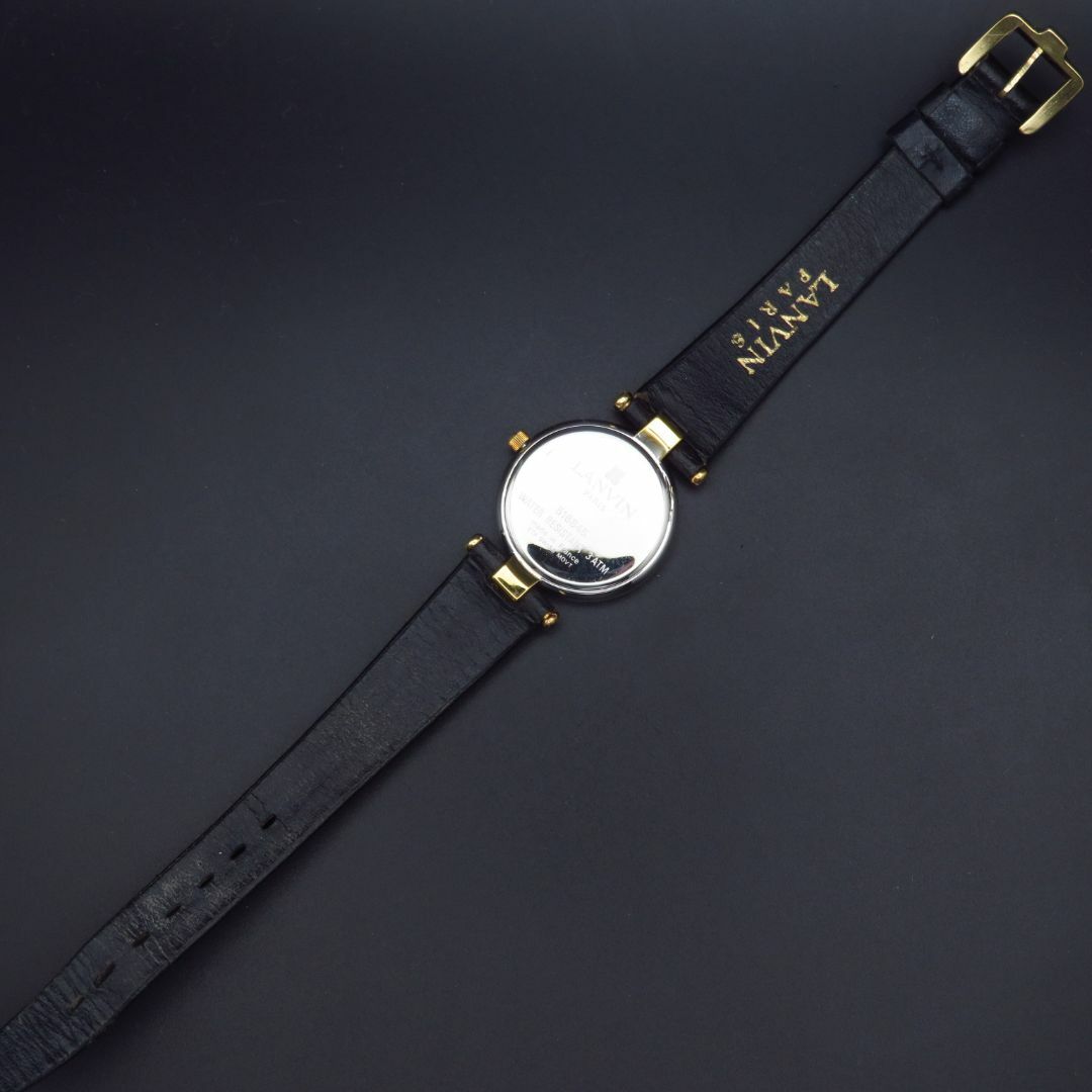 LANVIN(ランバン)のLANVIN 腕時計 デイト フランス製 ラウンドフェイス レディースのファッション小物(腕時計)の商品写真