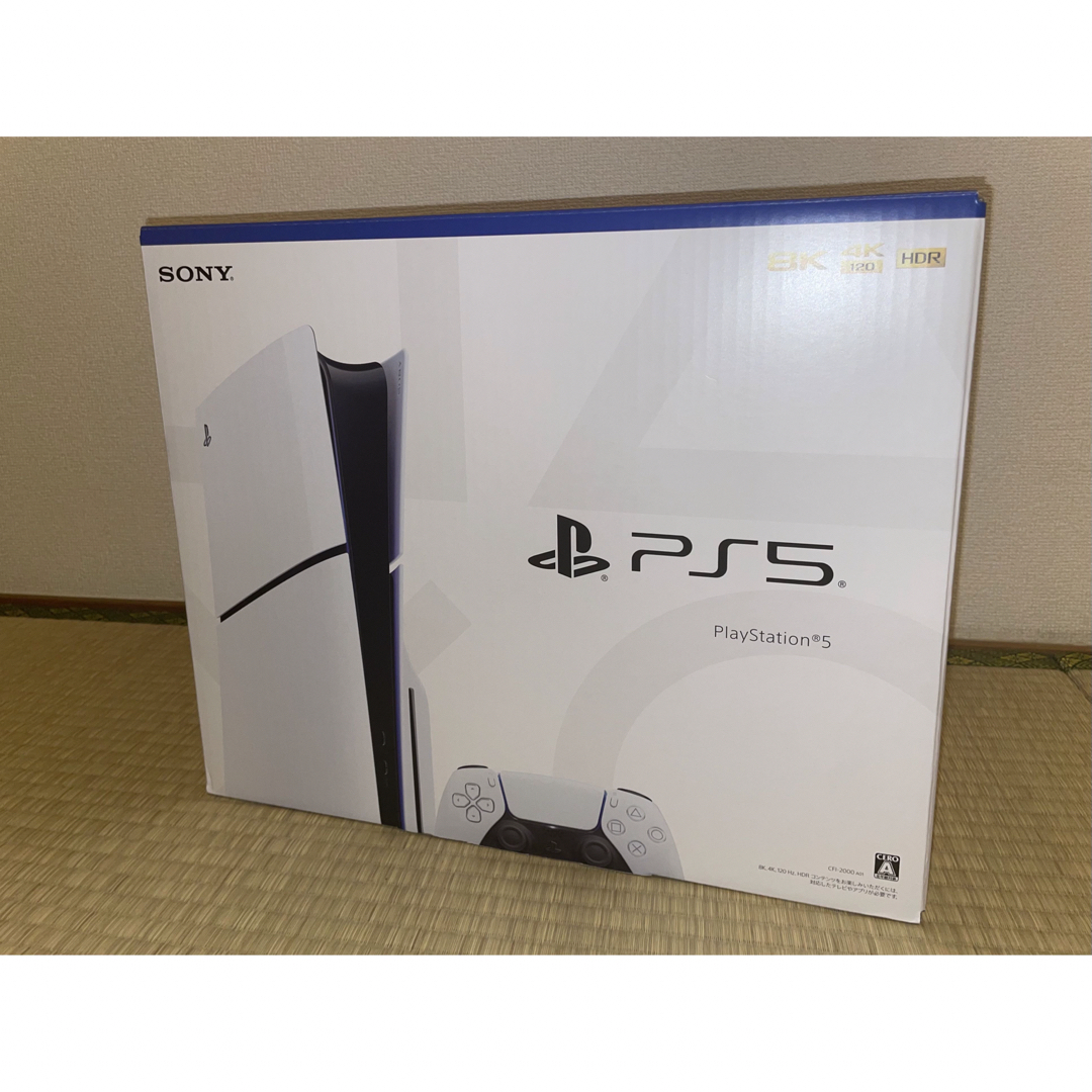 PS5 新型 新品未開封(保証書付き)