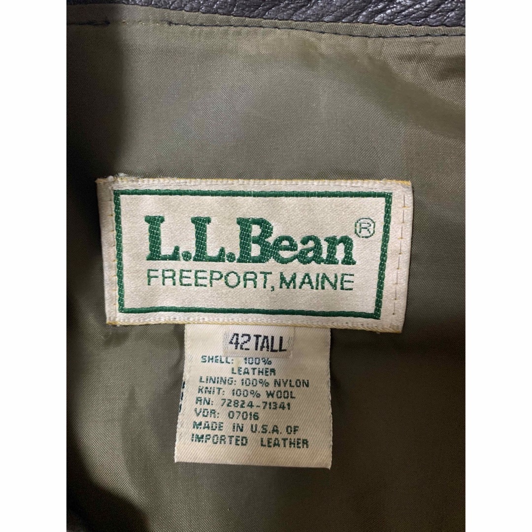 80s USA製L.L.Bean フライトジャケット