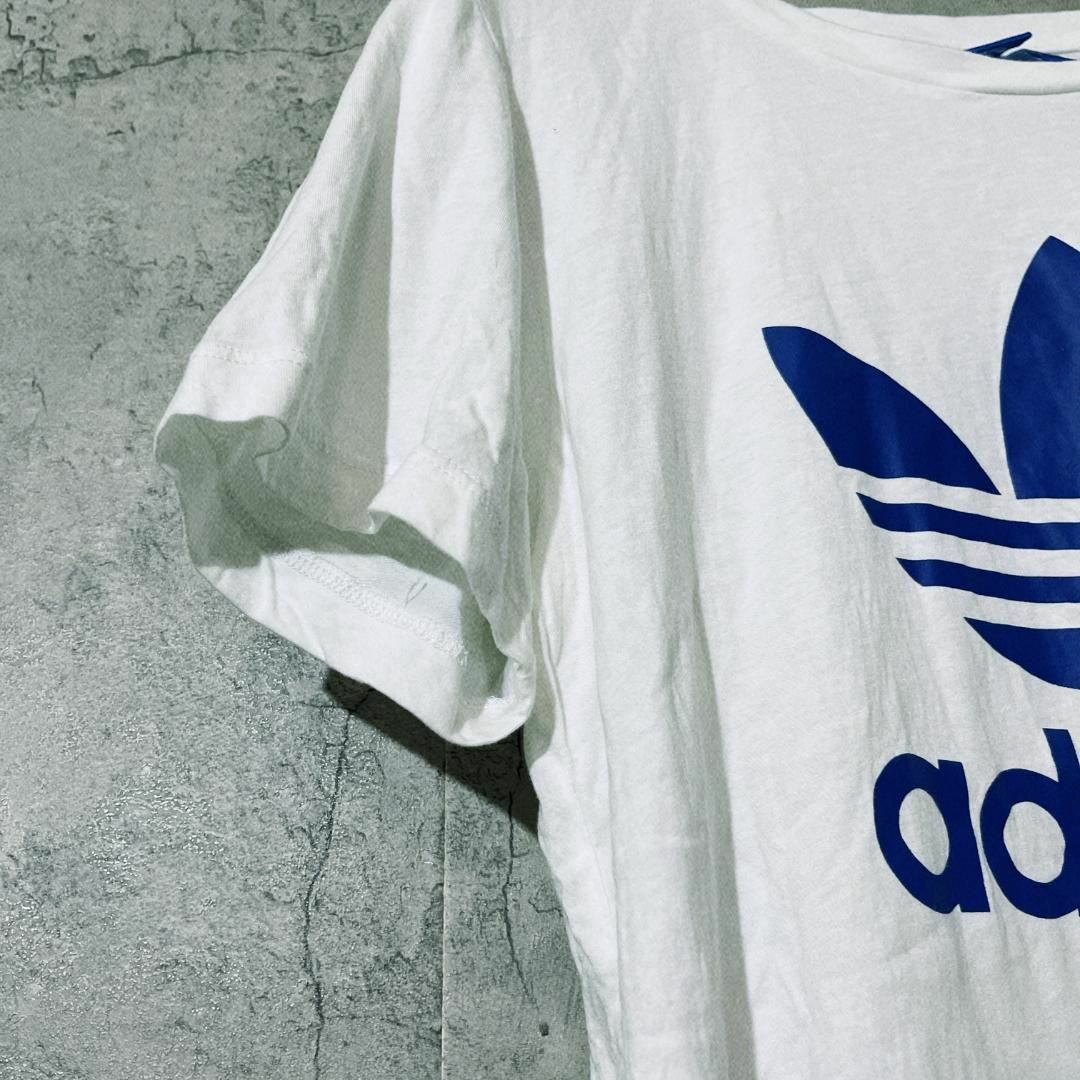 adidas(アディダス)の【人気 90s ロゴ】adidas アディダス Tシャツ 半袖 トップス S レディースのトップス(Tシャツ(半袖/袖なし))の商品写真