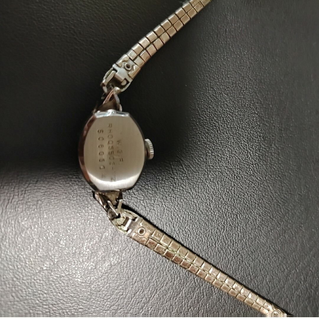 CITIZEN(シチズン)の素敵！シチズンダイヤ入りアンティーク腕時計、シルバー色。ダイヤ入り。稼働品。 メンズの時計(腕時計(アナログ))の商品写真
