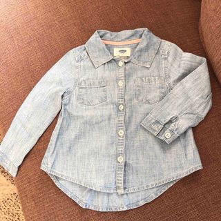 オールドネイビー(Old Navy)のオールドネイビー　キッズデニムシャツ　2T 子供シャツ(シャツ/カットソー)