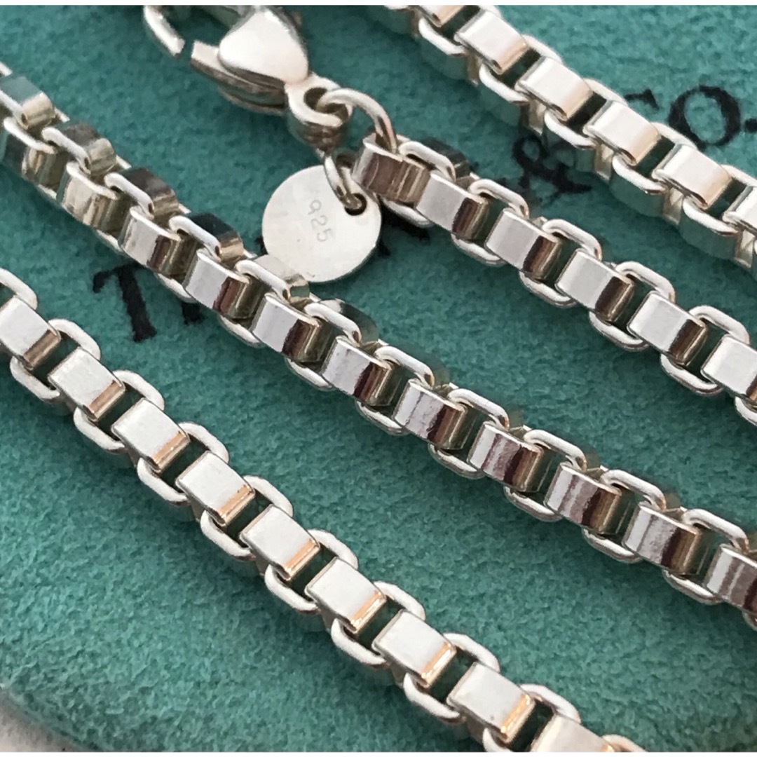 Tiffany & Co. - Tiffanyベネチアンロックチェーンネックレス Tiffany & Co. - Tiffanyベネチアンロックチェーンネックレス