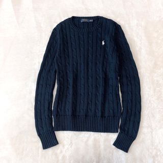ポロラルフローレン ネイビー ニット/セーター(レディース)の通販 400